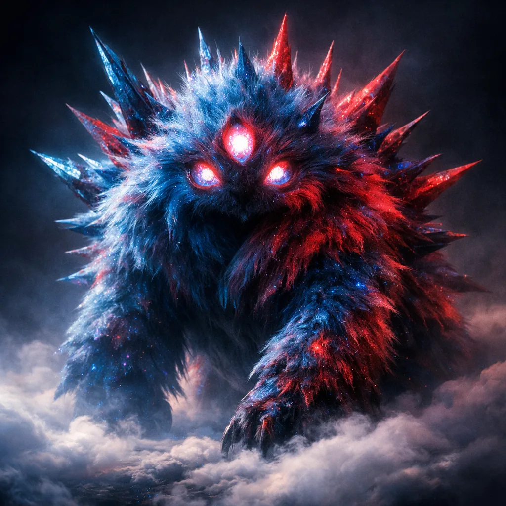 A next-generation creature created by merging two parents