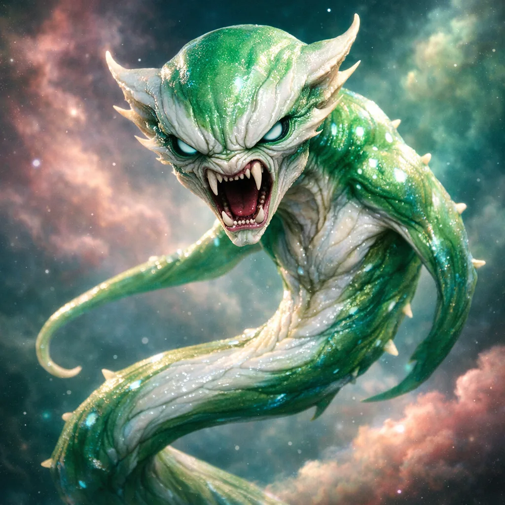 A strong creature from a merged bloodline