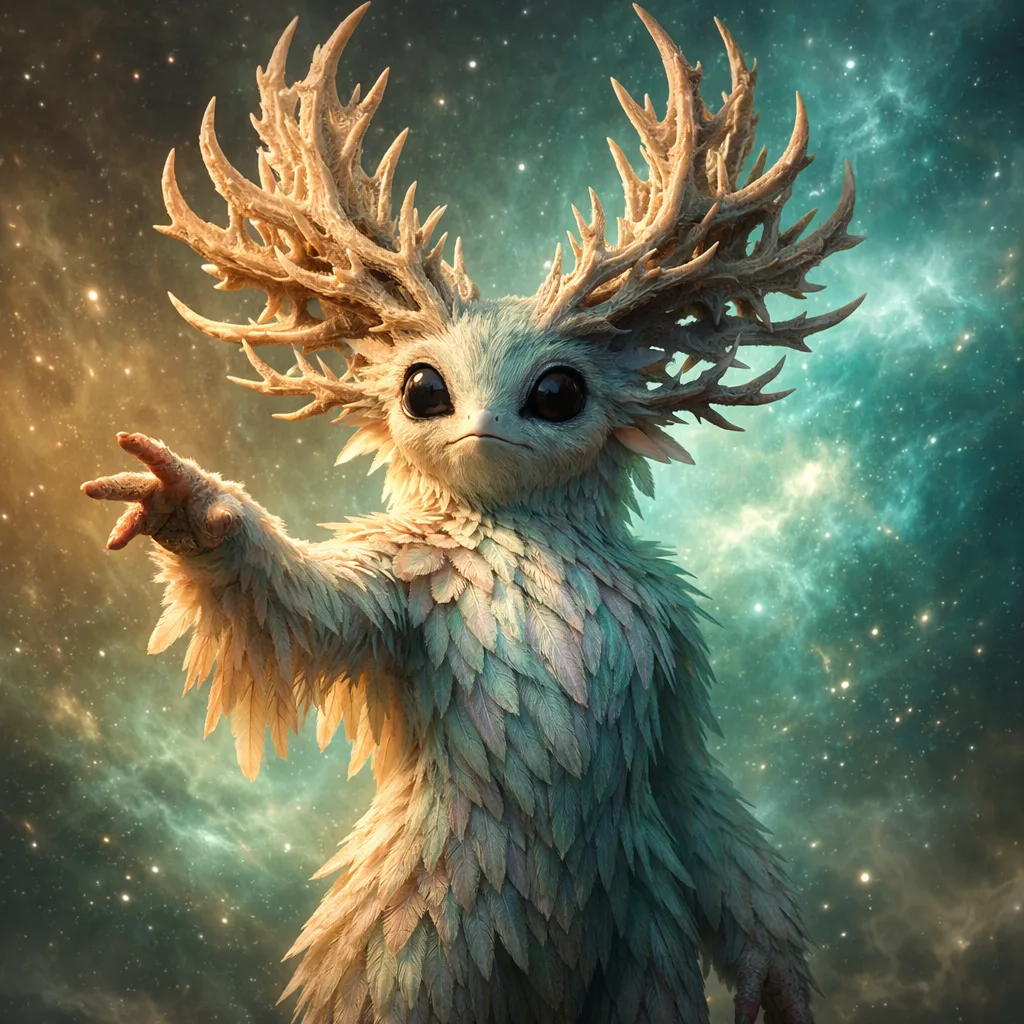 A creature card with rarity frame and stats
